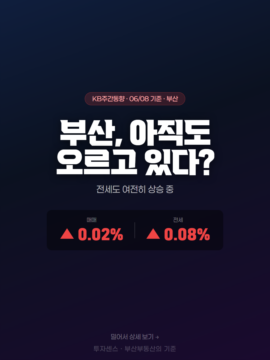 KB 주간동향 부산 (06/08)